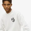 Sweatshirt mit Monogramm-Patch Sweatshirt mit Monogramm-Patch