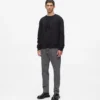 Sweatshirt mit Pailletten-Monogramm Sweatshirt mit Pailletten-Monogramm