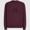 Sweatshirt mit Pailletten-Monogramm Sweatshirt mit Pailletten-Monogramm
