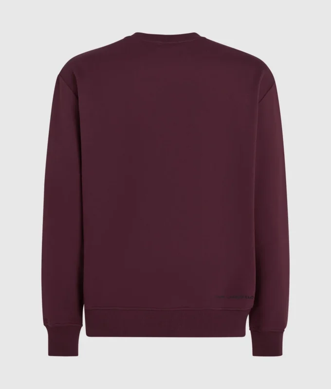 Sweatshirt mit Pailletten-Monogramm Sweatshirt mit Pailletten-Monogramm