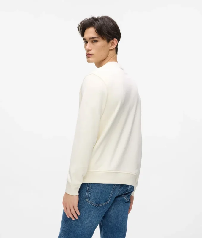 Sweatshirt mit Rundhalsausschnitt und Logo Sweatshirt mit Rundhalsausschnitt und Logo