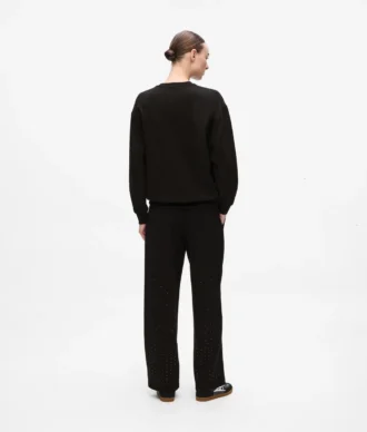 Sweatshirt mit Strasssteinen