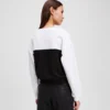 SWEATSHIRT MIT V-AUSSCHNITT SWEATSHIRT MIT V-AUSSCHNITT