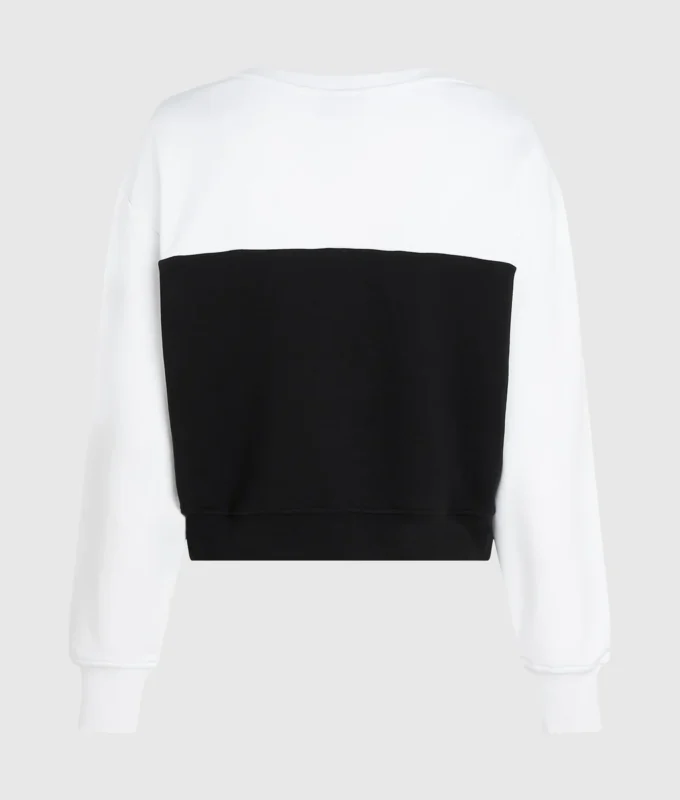 SWEATSHIRT MIT V-AUSSCHNITT SWEATSHIRT MIT V-AUSSCHNITT