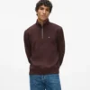 Sweatshirt mit Viertelreißverschluss Sweatshirt mit Viertelreißverschluss