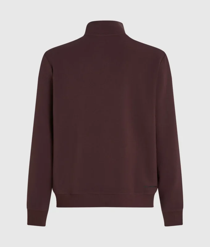 Sweatshirt mit Viertelreißverschluss Sweatshirt mit Viertelreißverschluss