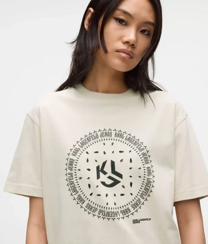 T-Shirt mit Bandana-Logo