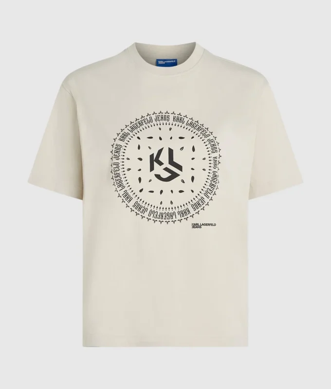T-Shirt mit Bandana-Logo