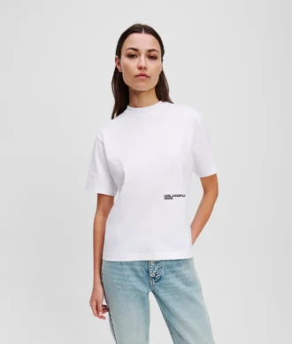 T-SHIRT MIT BLUMENPRINT