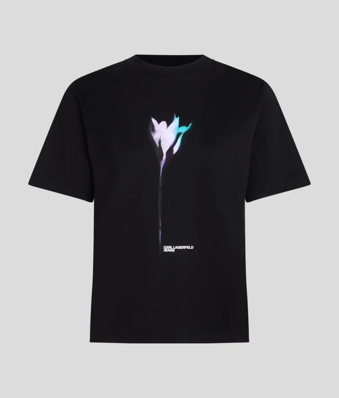 T-SHIRT MIT BLUMENPRINT T-SHIRT MIT BLUMENPRINT