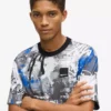 T-Shirt mit durchgehendem Farbeffekt
