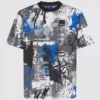 T-Shirt mit durchgehendem Farbeffekt