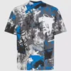 T-Shirt mit durchgehendem Farbeffekt