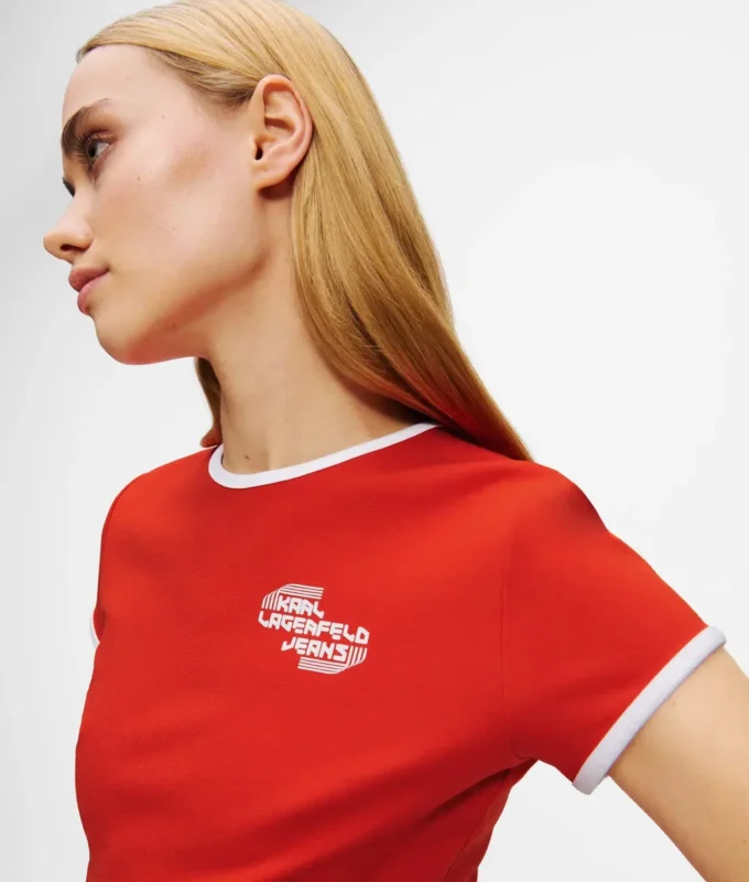 T-SHIRT MIT FLÜGELÄRMELN
