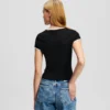 T-SHIRT MIT FLÜGELÄRMELN