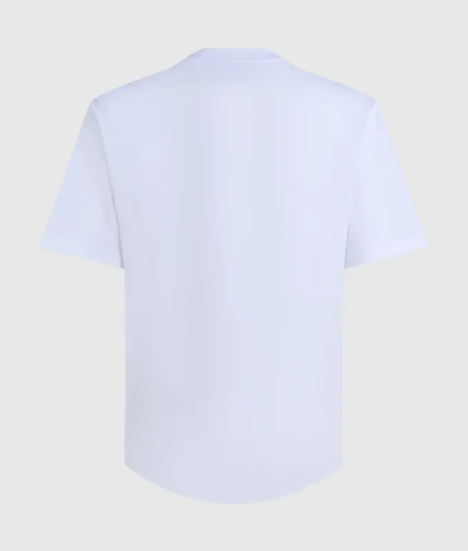 T-Shirt mit geprägtem Monogramm