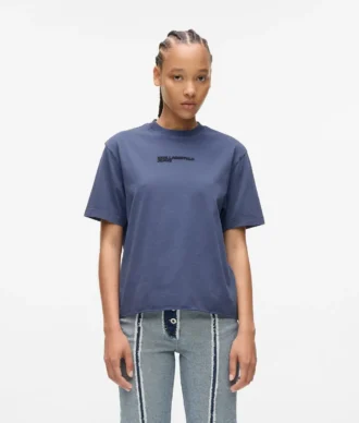 T-Shirt mit gewaschenem Logo