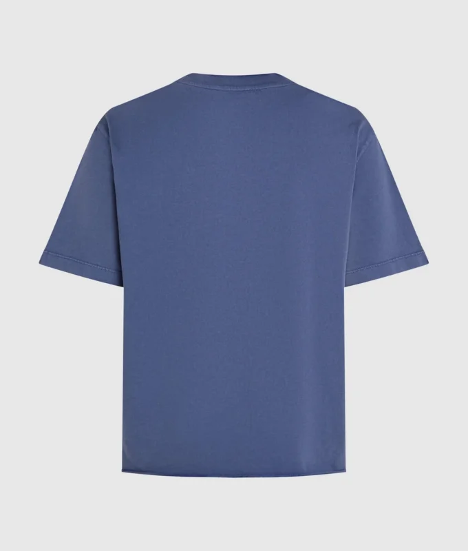 T-Shirt mit gewaschenem Logo T-Shirt mit gewaschenem Logo