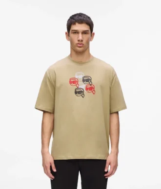 T-Shirt mit Ikon-Print