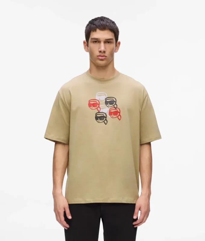 T-Shirt mit Ikon-Print T-Shirt mit Ikon-Print