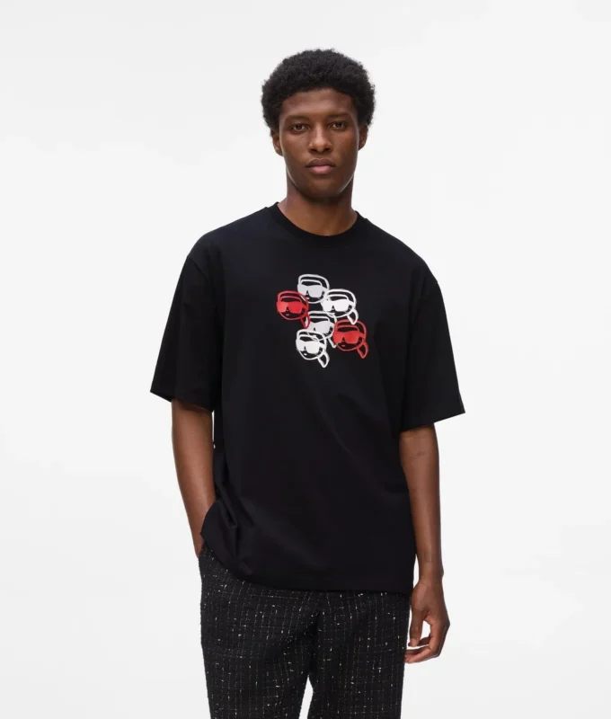 T-Shirt mit Ikon-Print T-Shirt mit Ikon-Print
