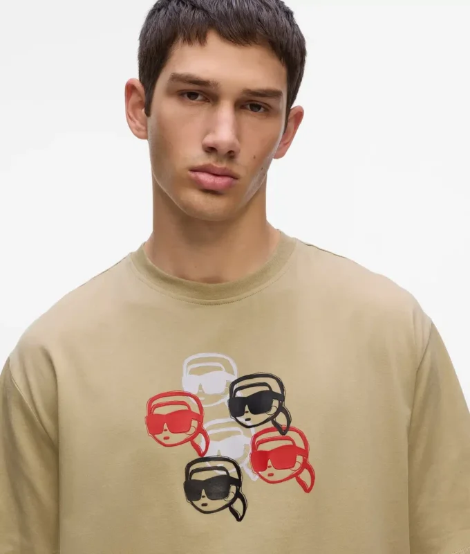 T-Shirt mit Ikon-Print T-Shirt mit Ikon-Print