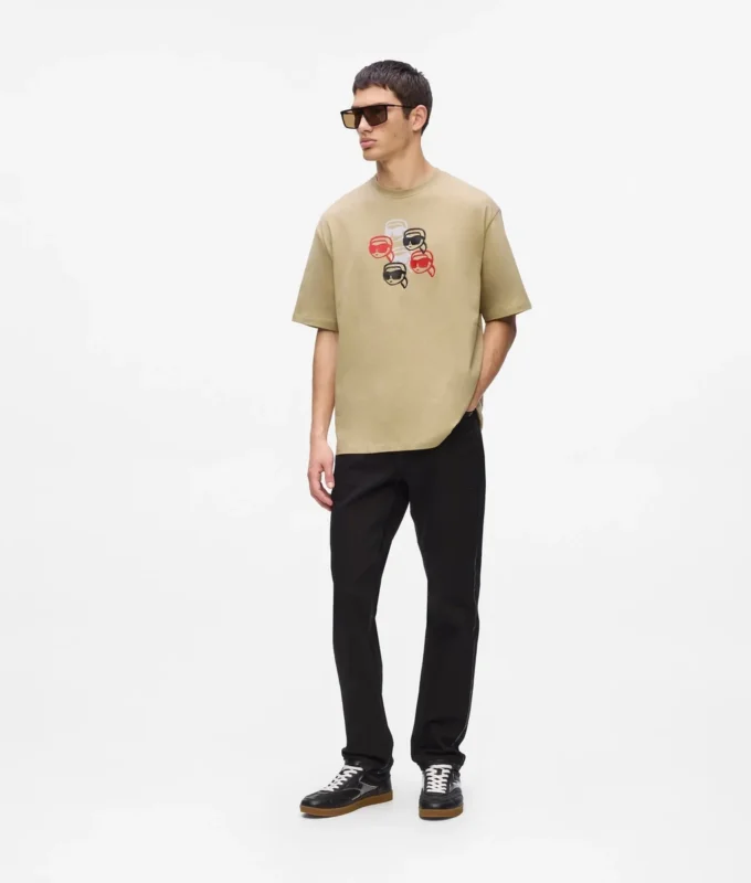 T-Shirt mit Ikon-Print T-Shirt mit Ikon-Print