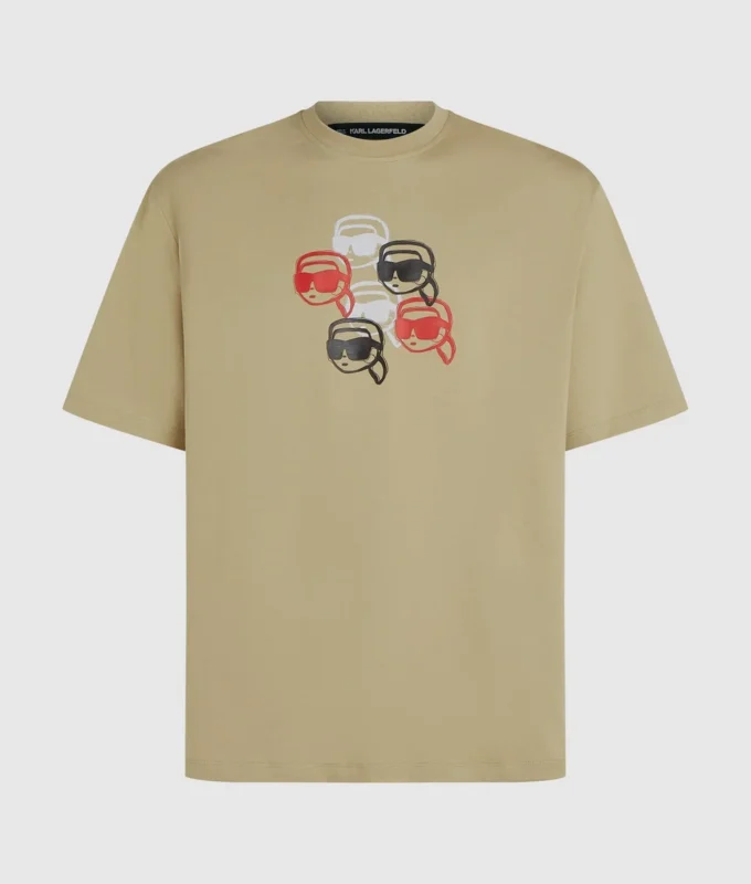 T-Shirt mit Ikon-Print T-Shirt mit Ikon-Print