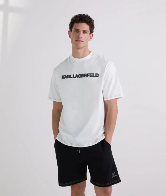 T-SHIRT MIT KONTRASTSTICH