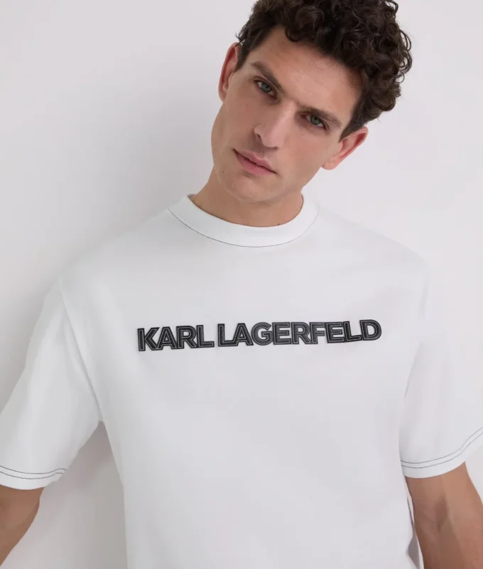 T-SHIRT MIT KONTRASTSTICH