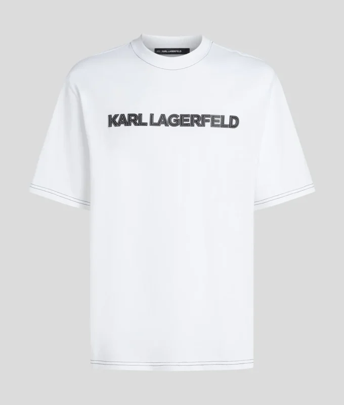 T-SHIRT MIT KONTRASTSTICH