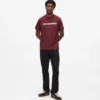 T-Shirt mit Metallic-Logo T-Shirt mit Metallic-Logo