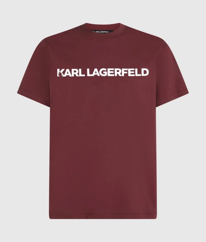 T-Shirt mit Metallic-Logo T-Shirt mit Metallic-Logo