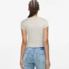 T-Shirt mit Monogramm und Nieten T-Shirt mit Monogramm und Nieten