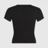 T-Shirt mit Monogramm und Nieten T-Shirt mit Monogramm und Nieten