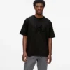 T-Shirt mit Pailletten-Monogramm