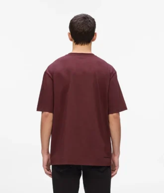 T-Shirt mit Pailletten-Monogramm