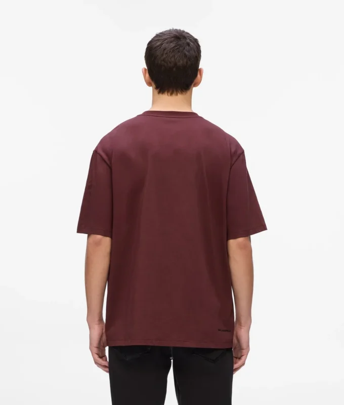 T-Shirt mit Pailletten-Monogramm