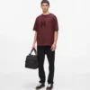 T-Shirt mit Pailletten-Monogramm
