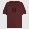 T-Shirt mit Pailletten-Monogramm