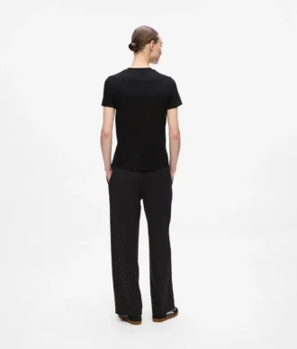 T-Shirt mit Strasssteinen