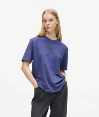 T-Shirt mit Umrisslogo