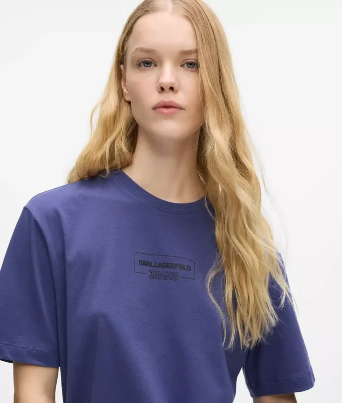 T-Shirt mit Umrisslogo T-Shirt mit Umrisslogo