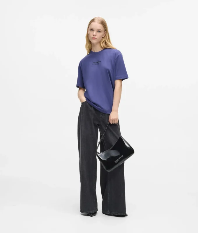 T-Shirt mit Umrisslogo T-Shirt mit Umrisslogo