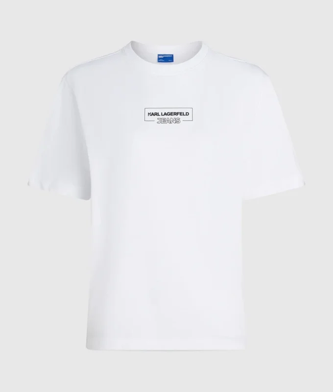 T-Shirt mit Umrisslogo T-Shirt mit Umrisslogo