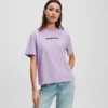 T-SHIRT MIT UNSCHÄRFEREM LOGO T-SHIRT MIT UNSCHÄRFEREM LOGO