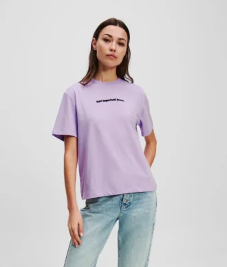 T-SHIRT MIT UNSCHÄRFEREM LOGO