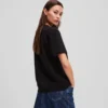 T-SHIRT MIT UNSCHÄRFEREM LOGO T-SHIRT MIT UNSCHÄRFEREM LOGO