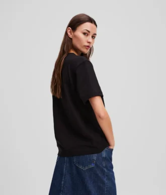 T-SHIRT MIT UNSCHÄRFEREM LOGO