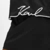 T-Shirt mit V-Ausschnitt und charakteristischem Saum